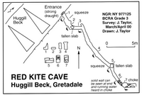 Descent 155 Red Kite Cave - Gretadale